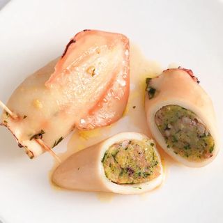 Calamaretti ripieni arrosto