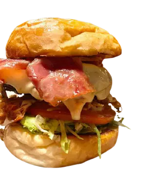 Hamburguesa Con Queso Y Bacón  (220G.) XXL