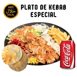 Plato de kebab Especial 