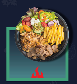 Planet talerz falafel