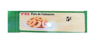 Nº22 Plato de calamares