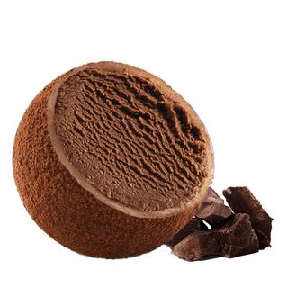 Mochi gelato Belgian chocolate (cioccolato belga)