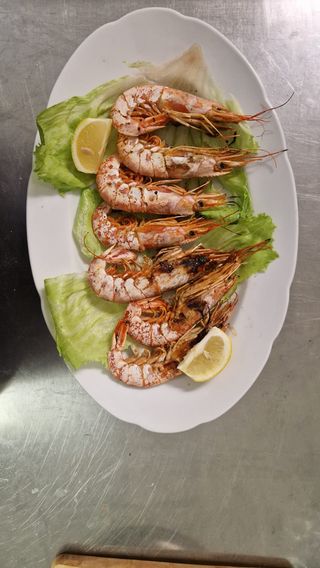 Gamberoni alla piastra