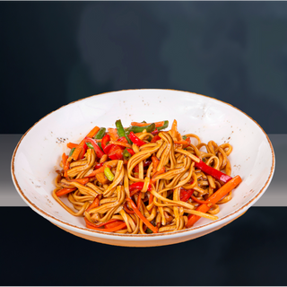 ვოკი ბოსტნეულით და სოუსით  /Wok с овощами и соусом 