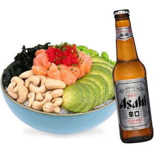 Poké Pacifik + Asahi