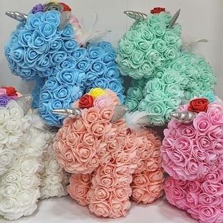 Unicórnio de flores