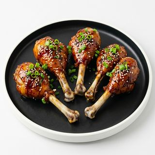 Glazed Chicken Lollipops
