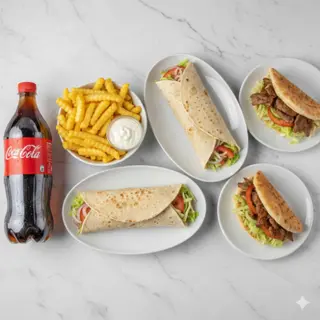 OFERTA 2 durum 2 kebab