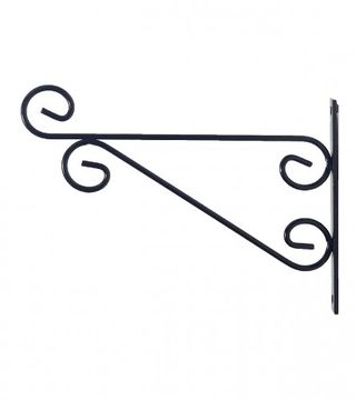 (210980) Nosač za saksiju zidni fi20x29cm ukrasni 900/9 crni