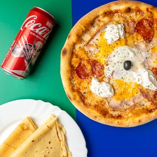 Zemun Pizza 42cm + Palačinka sa Nutellom