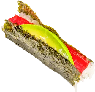 157 Temaki de surimi y aguacate