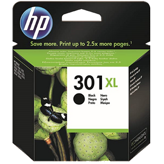 Cartucho De Tinta Hp 301Xl Negro