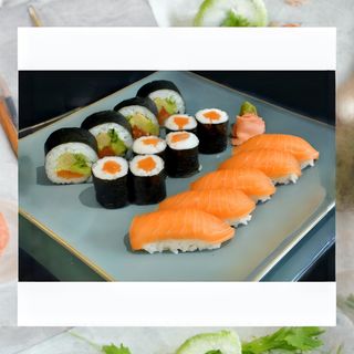 Salmon 5 & Maki (465g)