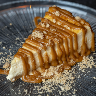 Torta al Pecorino con Caramello Salato