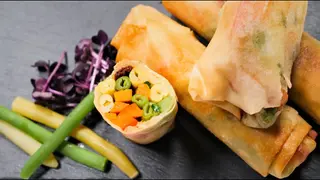 Pachetele de primăvară cu sos dulce - acrișor hey