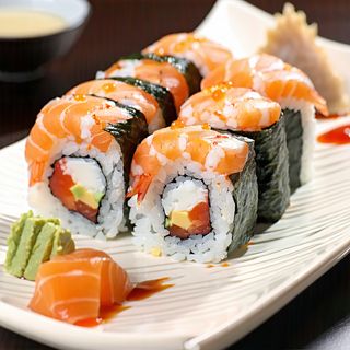 Salmon&Ebi Hot California 4szt