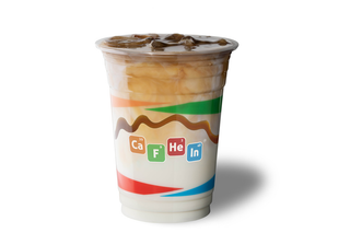 Iced caramel macchiato