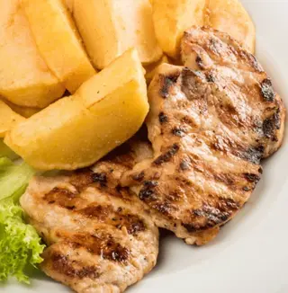 Cotlet de porc la gratar
