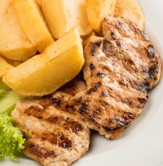 Cotlet de porc la gratar