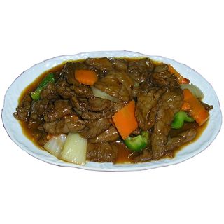 66. ternera con salsa picante