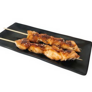 Yakitori de salmón