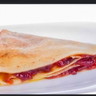 Crepe melmedada de fresa