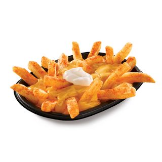 Cheesy Topped Fries