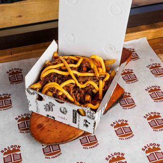 Pulled Pork Fries Saloon