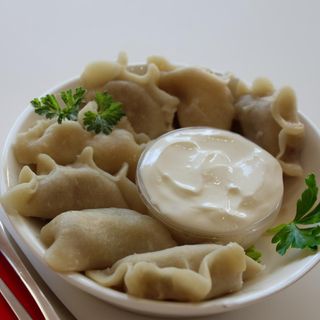 Pierogi gotowe  z mięsom 