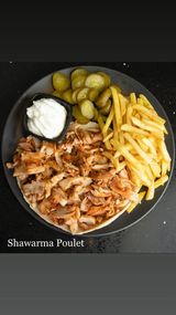 Plat Chawarma Poulet