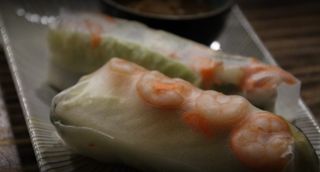 Goi Cuan Rollitos Frescos De Gambas