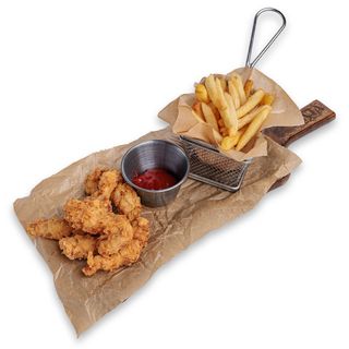 Куриные пальчики с фри