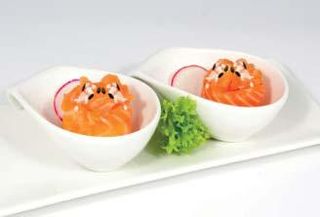 63. Gunkan salmone - 2 pezzi
