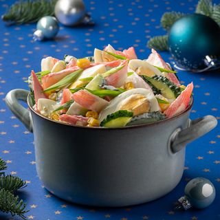 Пів кіло крабового салату