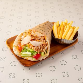 Naan Shawarma Poulet