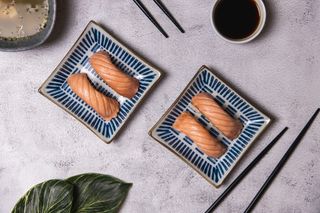 Nigiris de Salmão Braseado 4 Peças