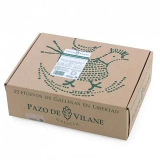 Huevos Camperos Pazo Vilane 12 Uds.