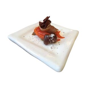 Tapa De Escalivada Con Anchoas