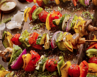 Pinchos Con Pimientos Del Padrón