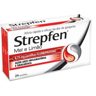 Strepfen Mel E Limão 8,75mg 24 Pastilhas