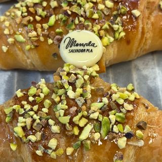 Mini curasan crema pistacho 