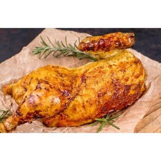 Medio Pollo Con Ensalada Mixta