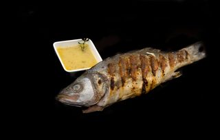 Лаврак на скара (350г)