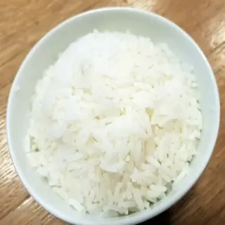 Porción de arroz