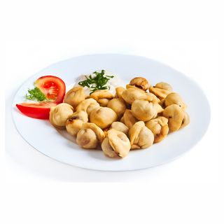 Жареные пельмени