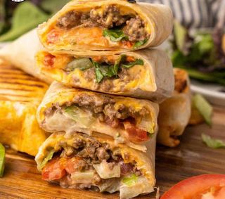 Cheeseburger Wraps