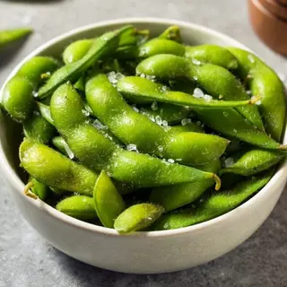 Edamame Con Aceite Picante