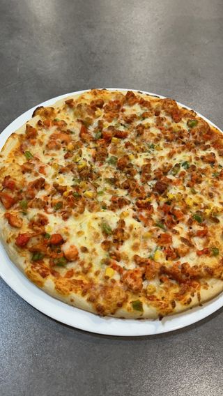 Pizza kebab Pollo  (26 Cm.)