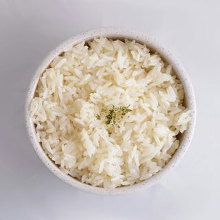 steamed rice