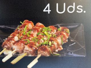 Kushiyaki De Ternera Y Queso (4 Uds)